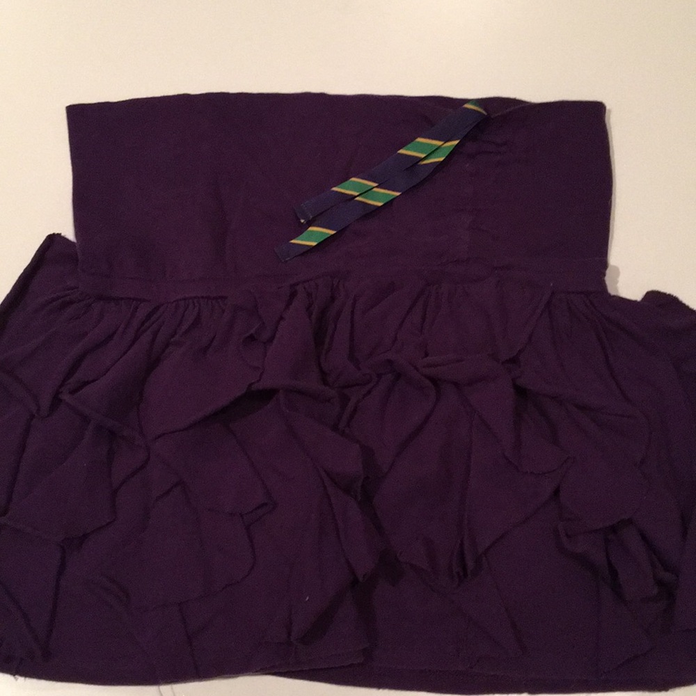 Purple Ralph Lauren mini skirt